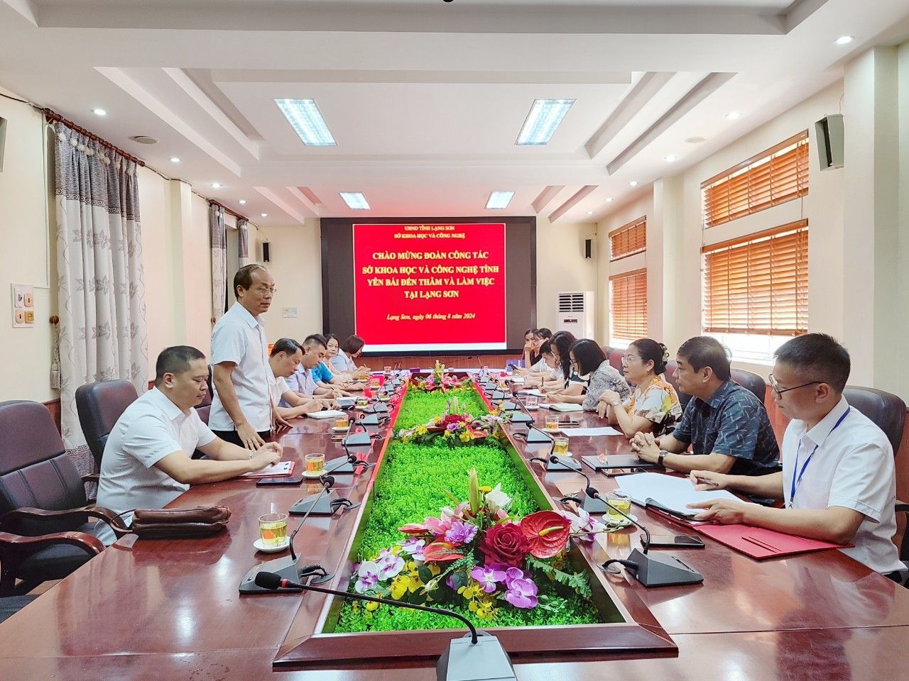 Kết quả làm việc giữa sở khoa học và công nghệ  tỉnh yên bái với một số sở khoa học và công nghệ  các tỉnh miền núi phía bắc