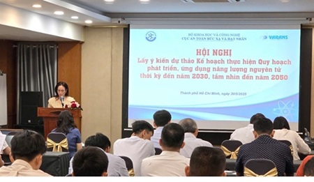 HỘI NGHỊ LẤY Ý KIẾN DỰ THẢO KẾ HOẠCH THỰC HIỆN QUY HOẠCH PHÁT TRIỂN, ỨNG DỤNG NĂNG LƯỢNG NGUYÊN TỬ THỜI KỲ ĐẾN NĂM 2030, TẦM NHÌN ĐẾN NĂM 2050